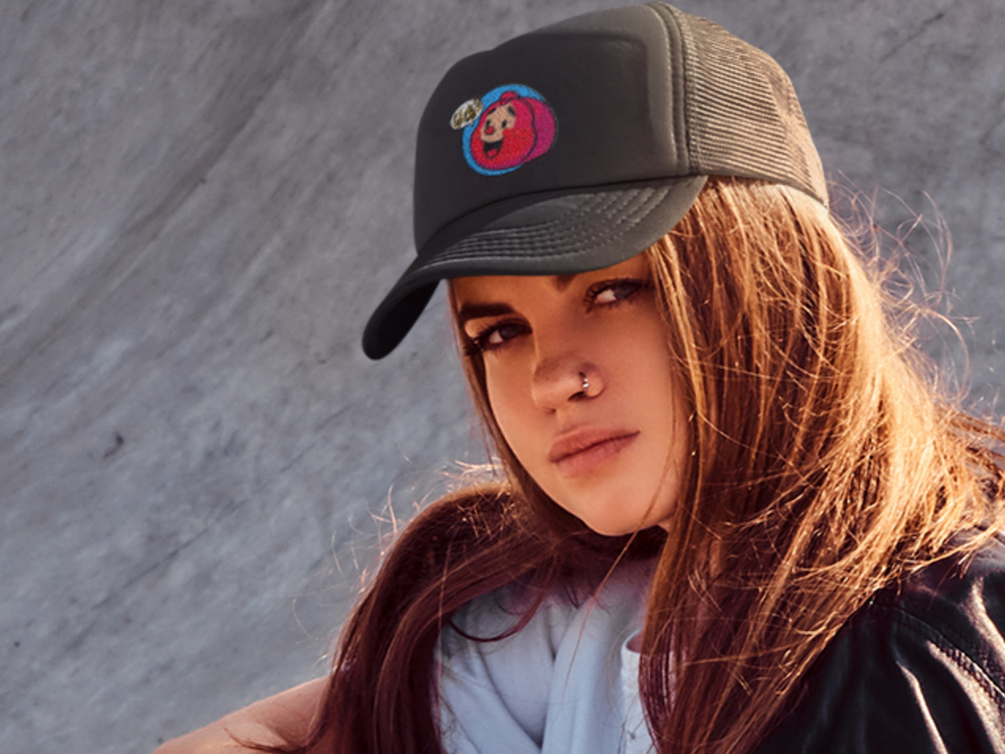 DQ.P.Hats.Redhead.Glepz.Trucker.charcoal.