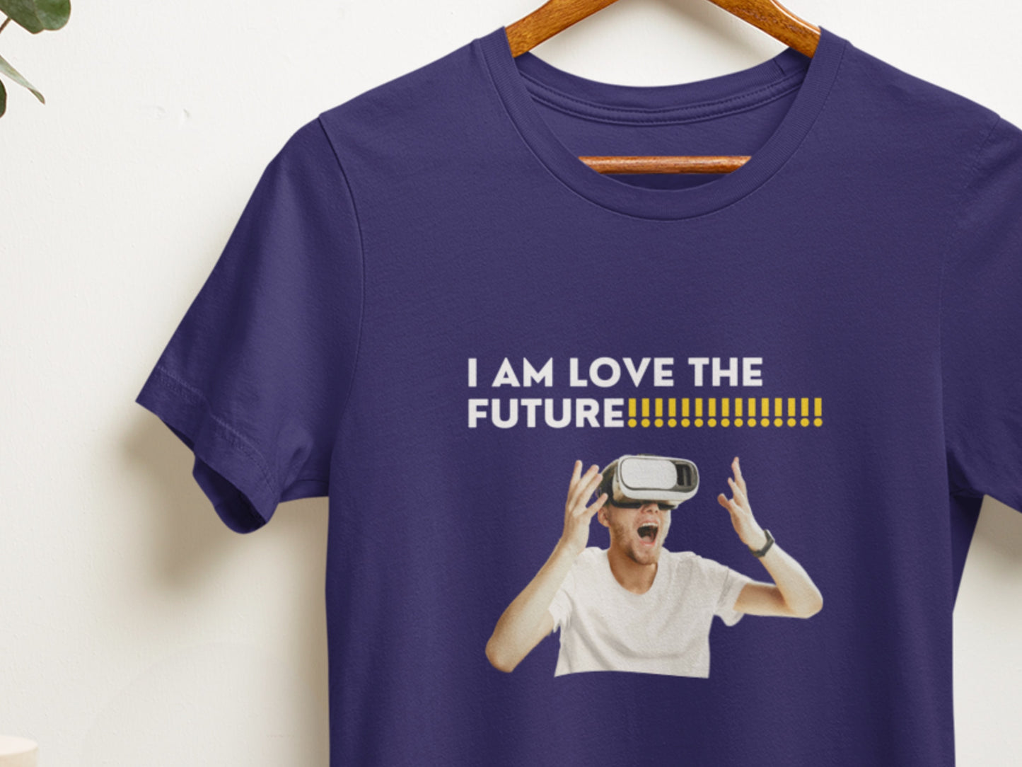 I Am Love The Future! Navy T-Shirt.