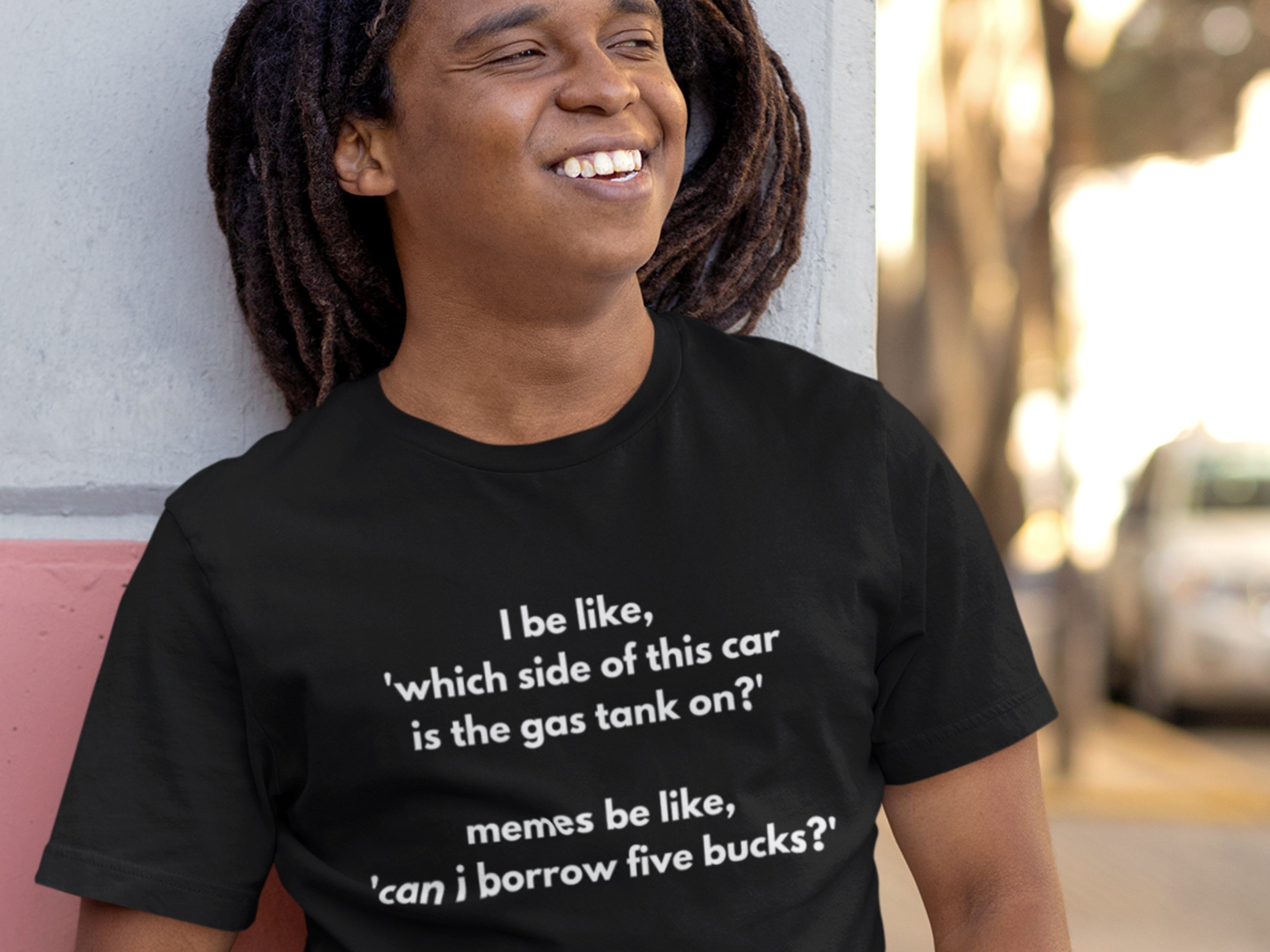 Can I Borrow Five Bucks? Meme T-Shirt - Don Q.S Private Hams