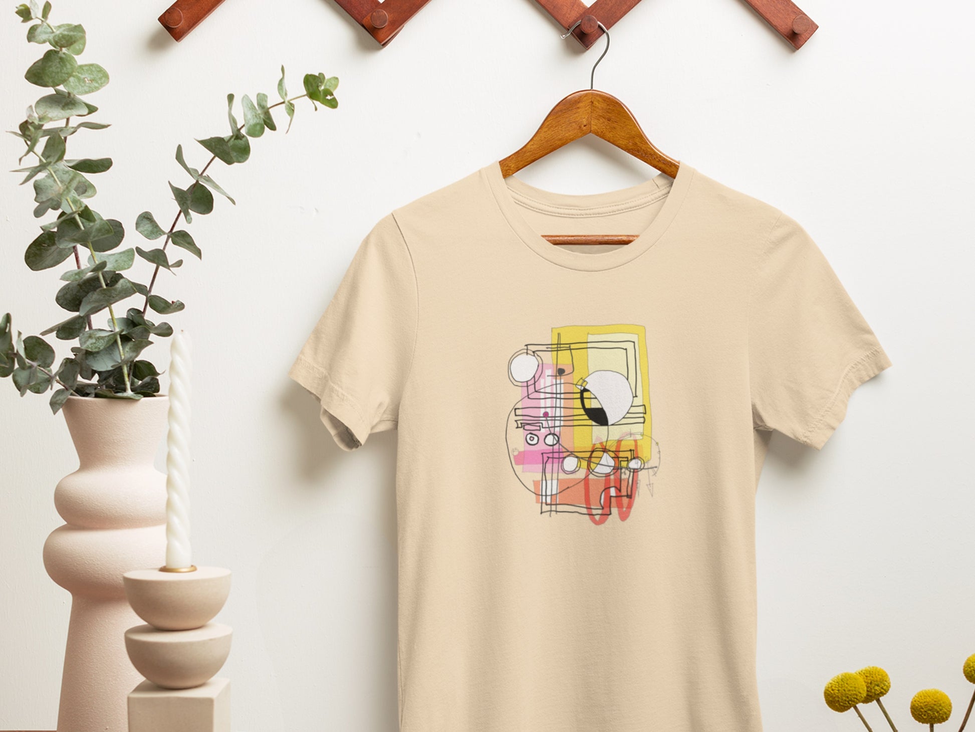 00 Glass soft cream T-Shirt.