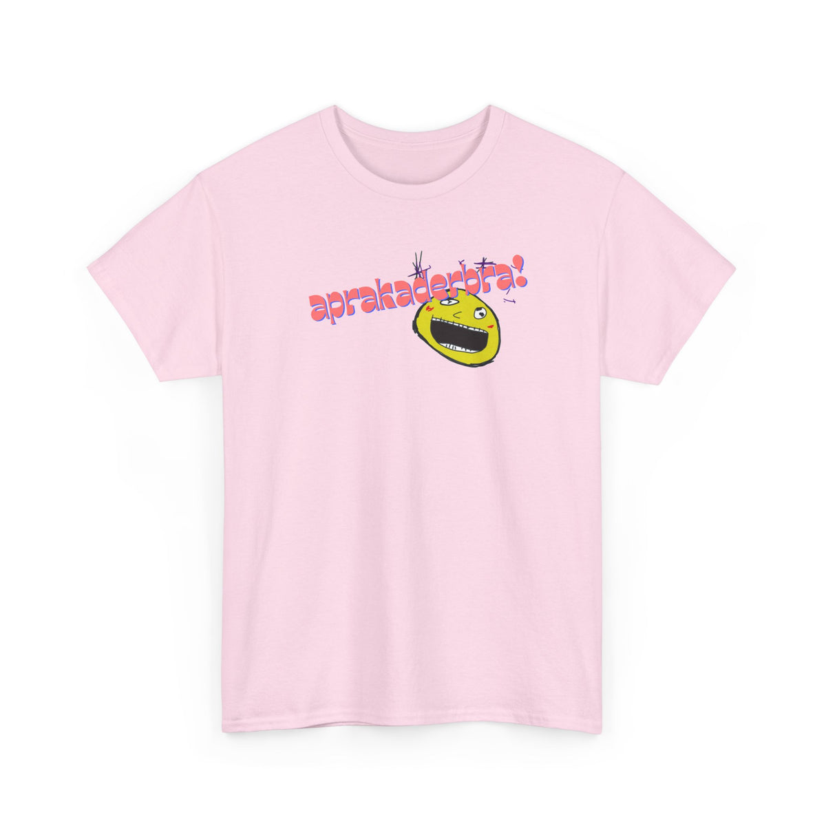 Copy of Aprakaderbra!, Abstract silly Print Unisex Tee, Fun Exciting Clean Design, Unique Nonsensical T-Shirt, Skatewear, Streetwear