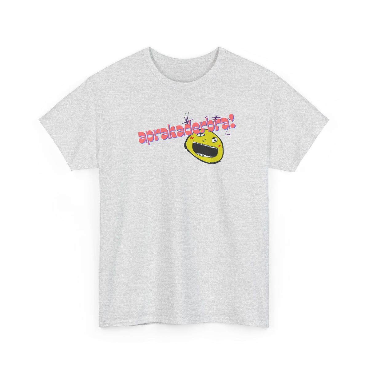 Copy of Aprakaderbra!, Abstract silly Print Unisex Tee, Fun Exciting Clean Design, Unique Nonsensical T-Shirt, Skatewear, Streetwear