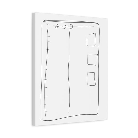 Box-For-Your-Stuff.Contemporary-Art-Matte-Canvas.Simple-Drawing-with-A-Lot-of-Personality.side-view.