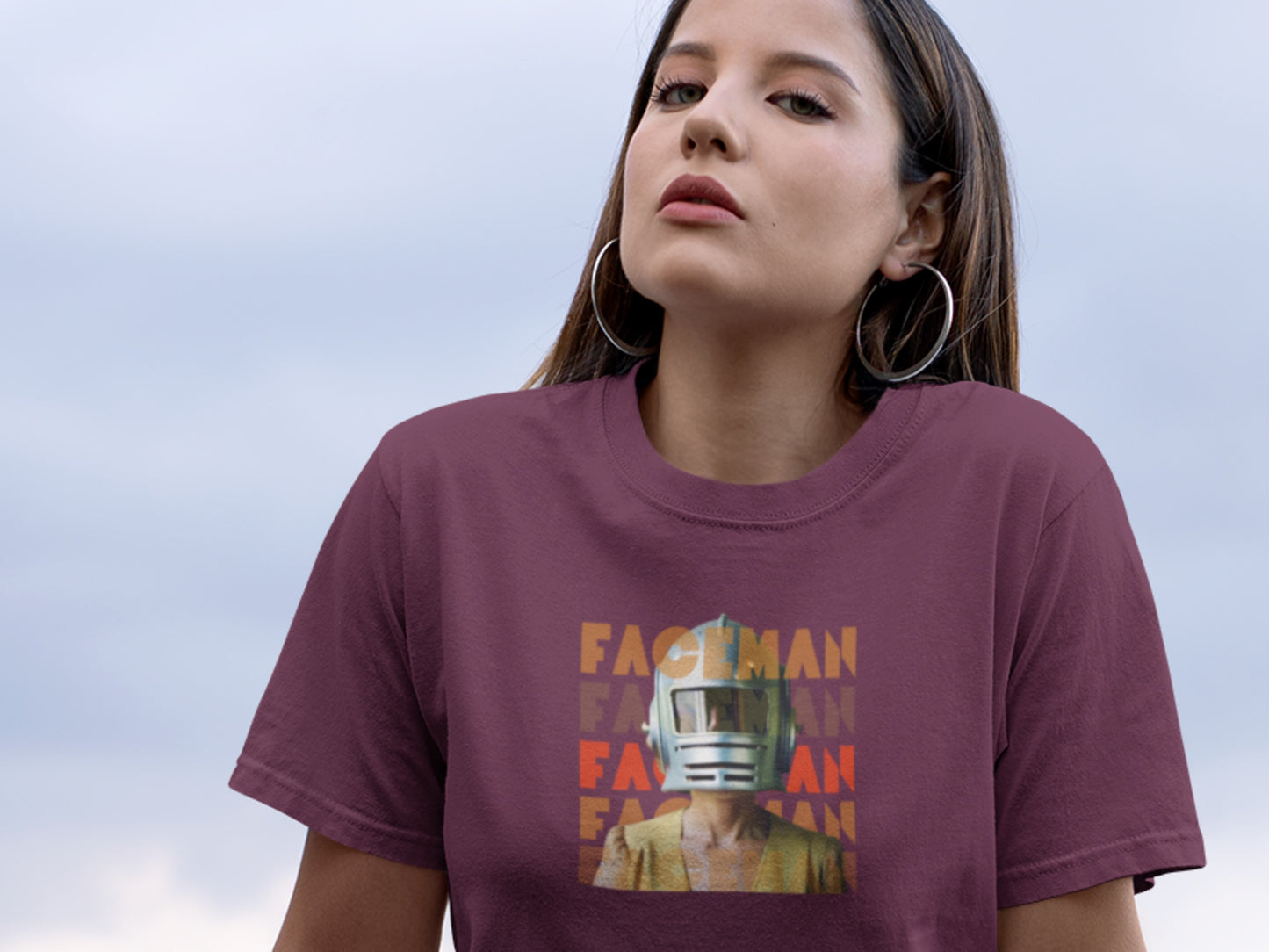 Faceman-Fade.purple.t-shirt.