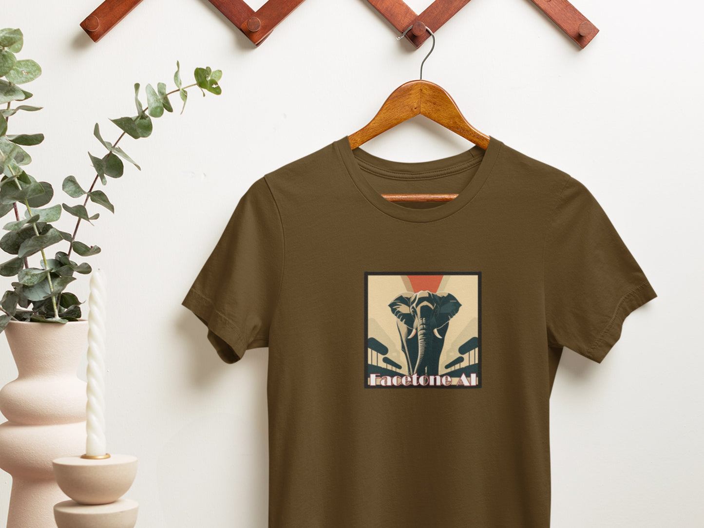 Facetone AI, Elephant T-Shirt