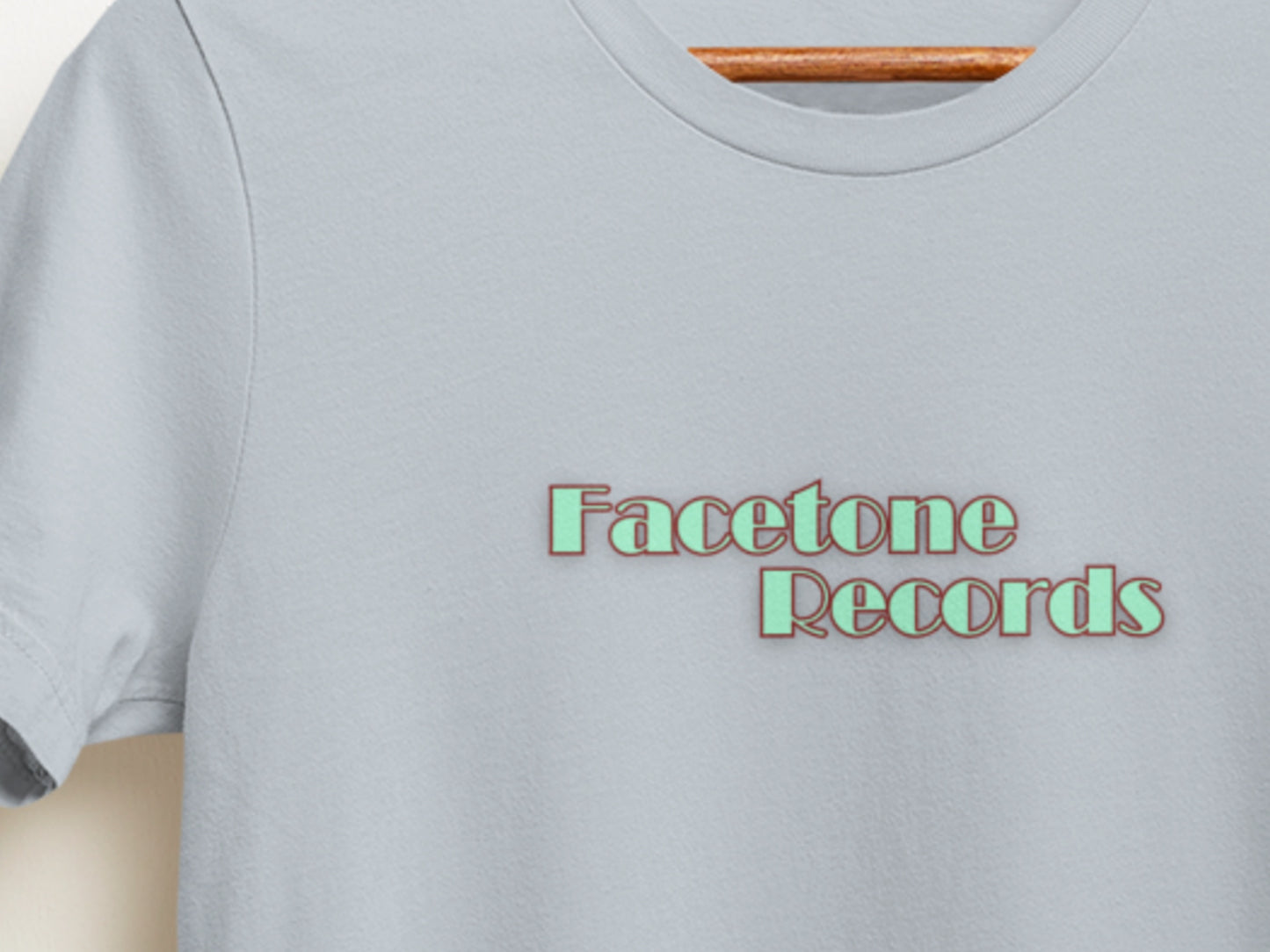 Facetone Records, Green Logo T-Shirt