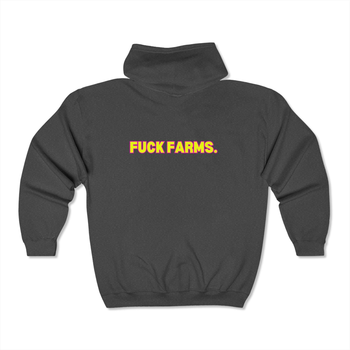 Fuck-Farms.Hoodie.Rear.dark-heather.