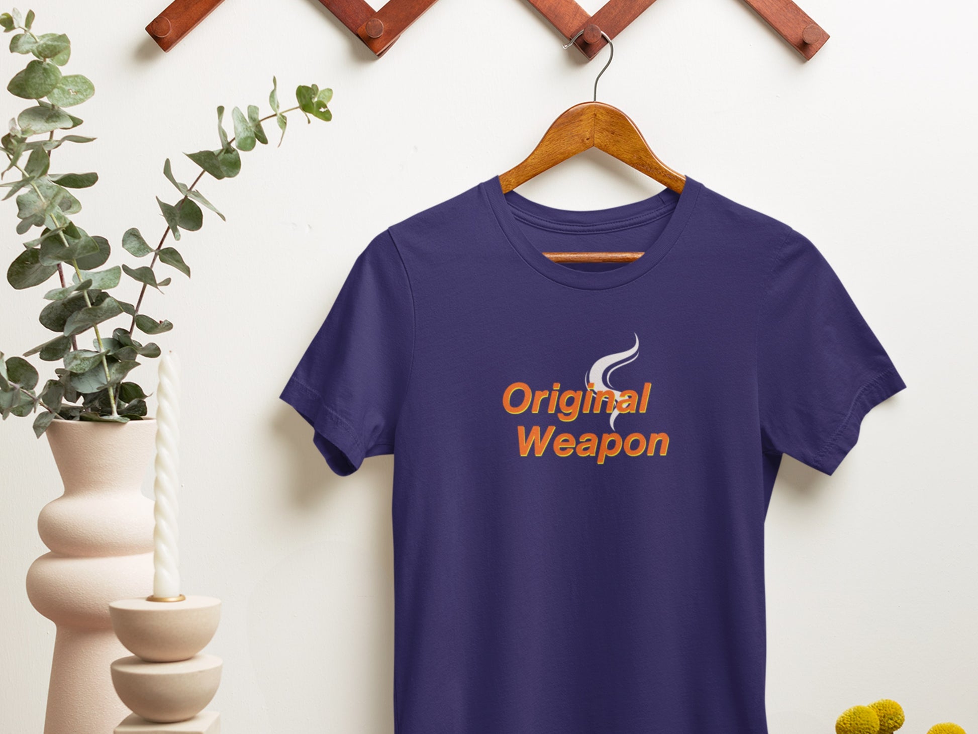 Original-Weapon-Smoke.navy.t-shirt.