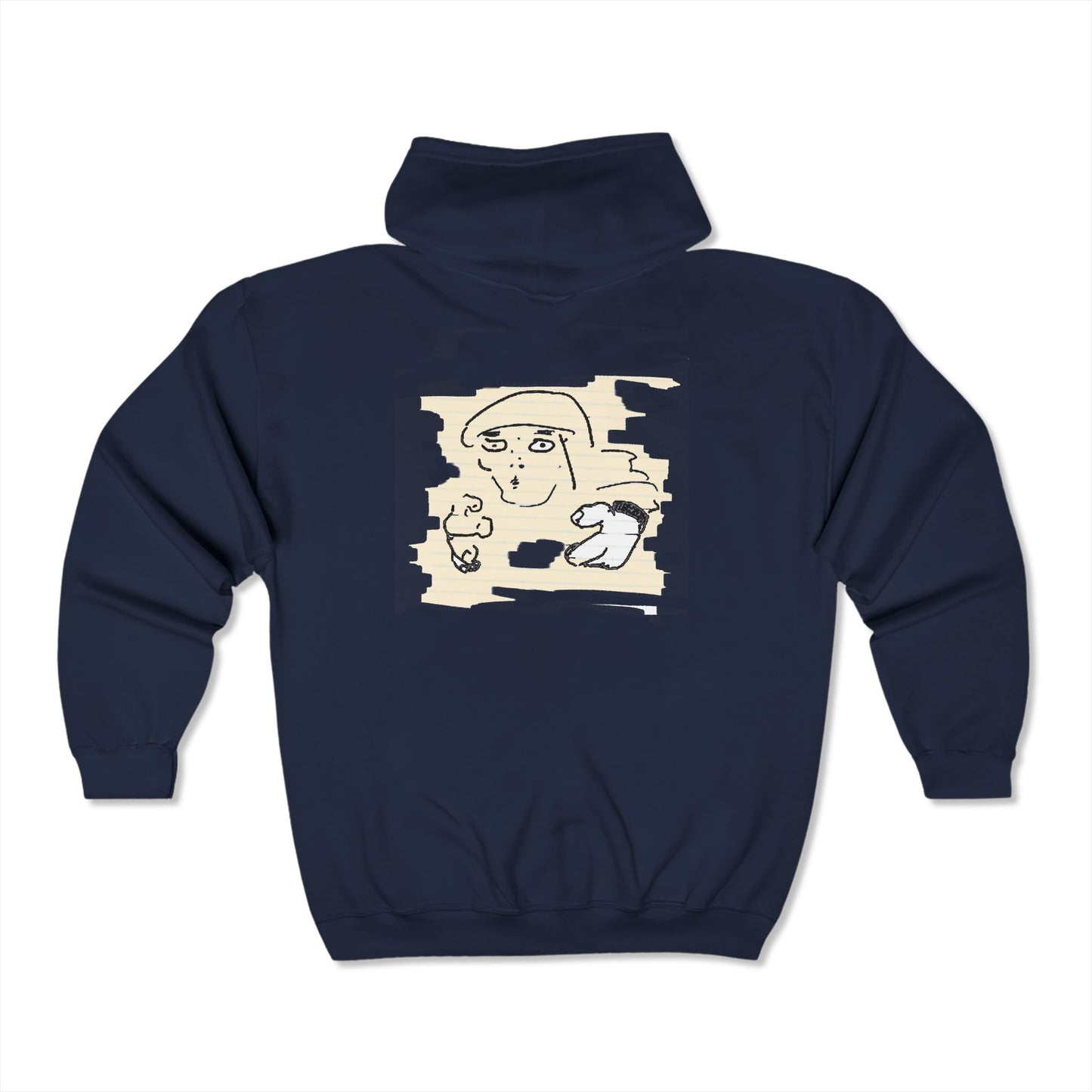 The-Rustler.Hoodie.Rear.navy.