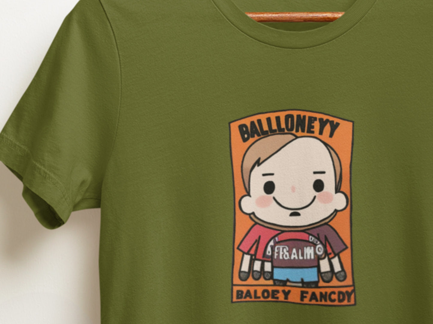 Ballloneyy Olive T-Shirt.