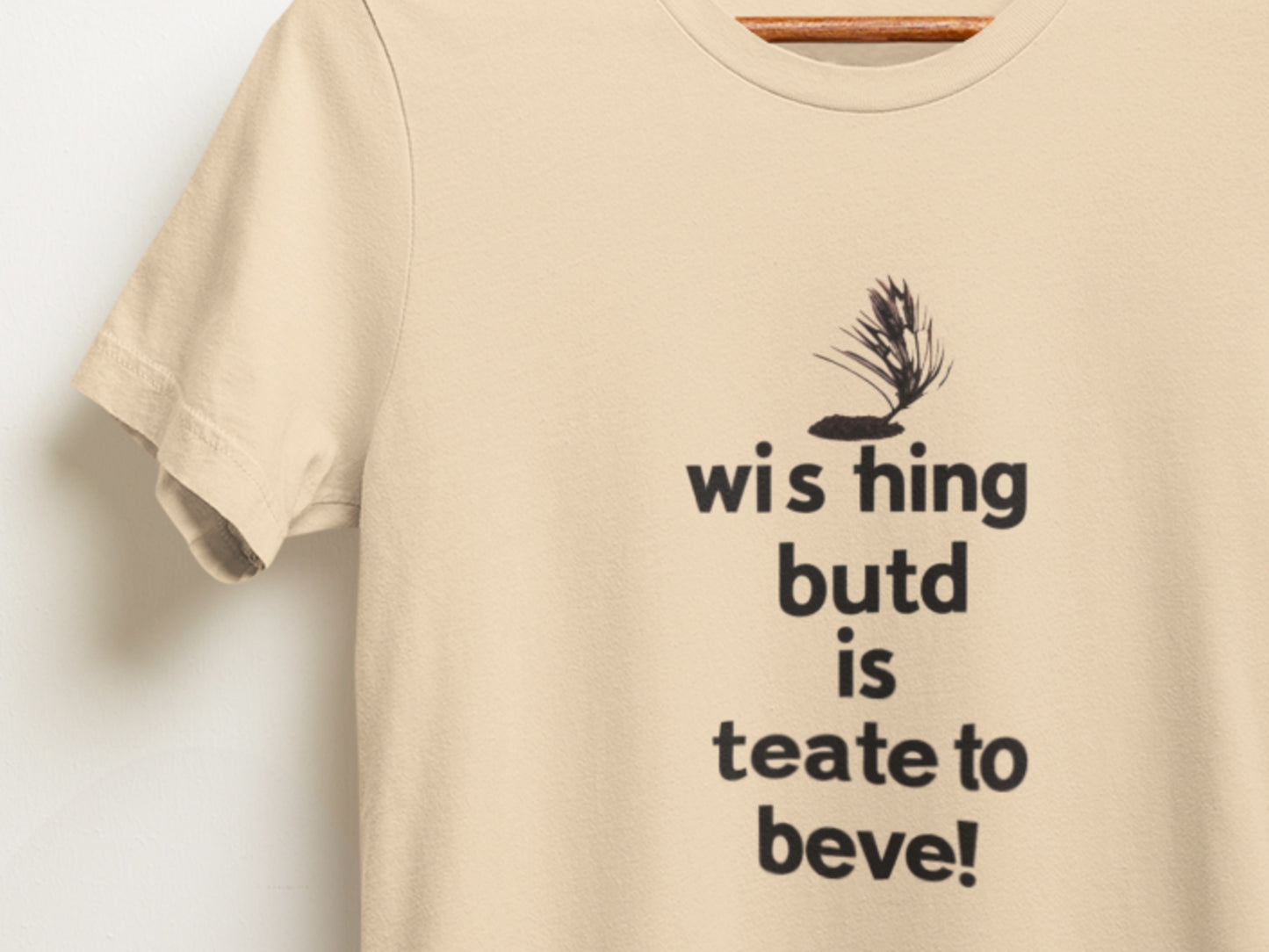 Beve! Soft Cream T-Shirt.