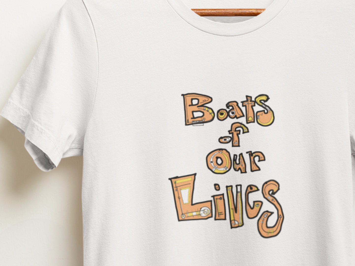 Boats Of Our Lives White T-Shirt.