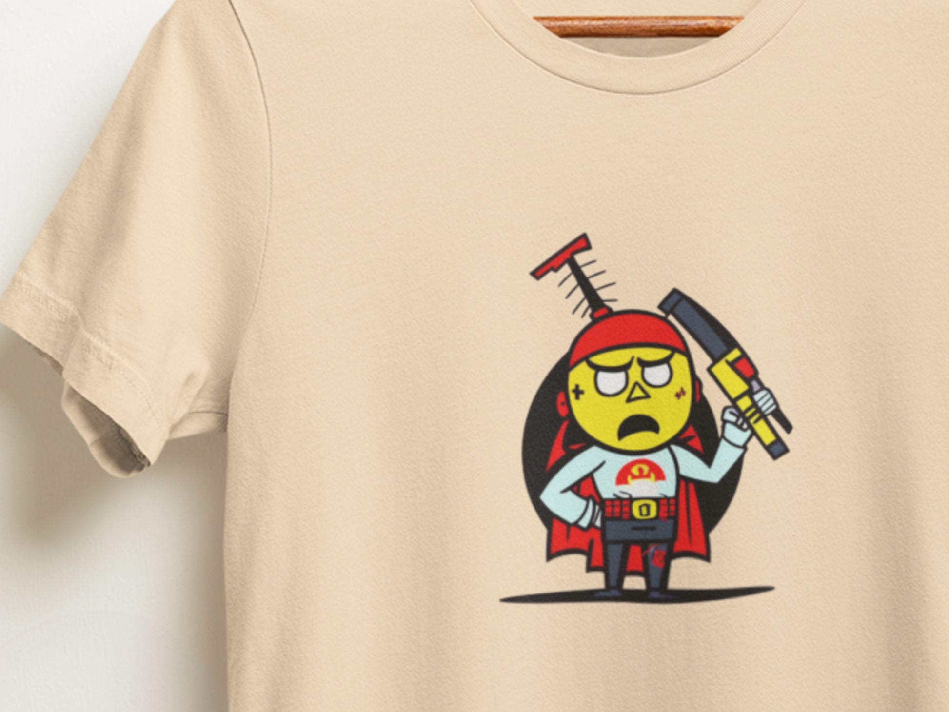 Chopper Soft Cream T-Shirt.