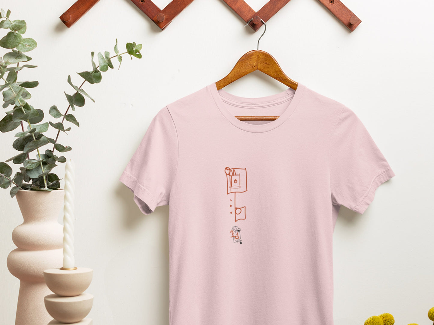 Clips Pink T-Shirt.