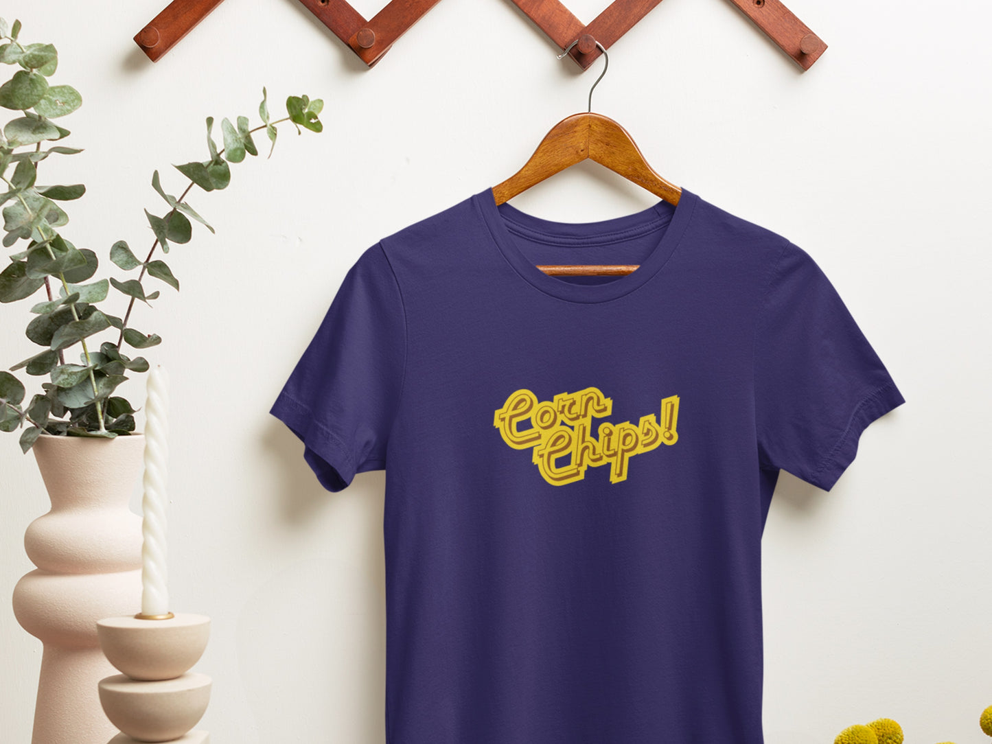 Corn Chips! Navy T-Shirt.