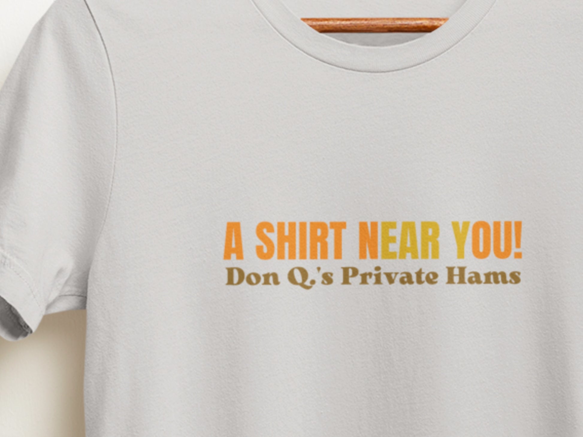 A Shirt Near you! DQPH Silver T-shirt.