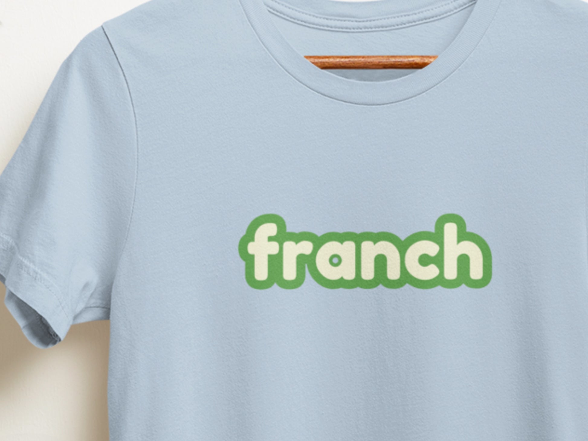 Franch Light Blue T-Shirt.