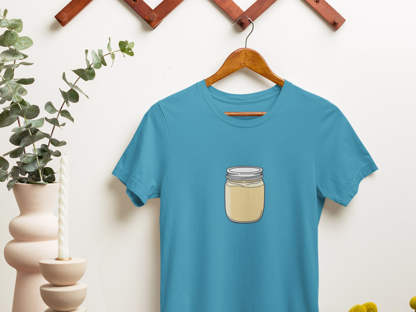 Jar Of Custard Aqua T-Shirt.