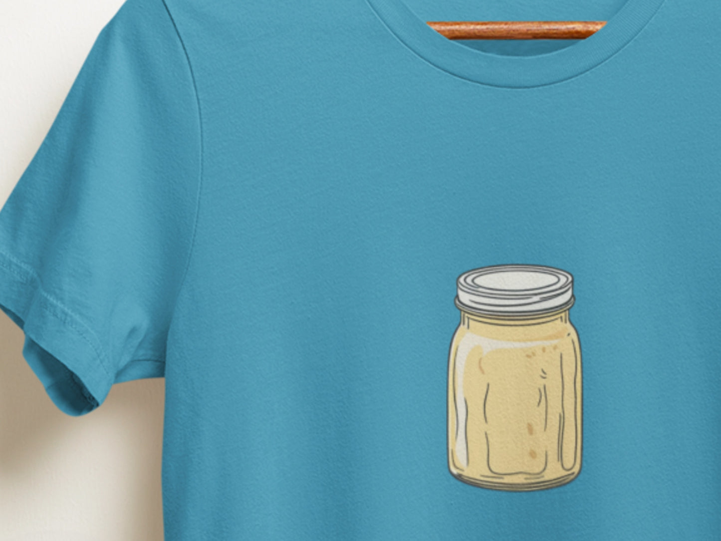 Melting Yellow Jar Aqua T-Shirt.