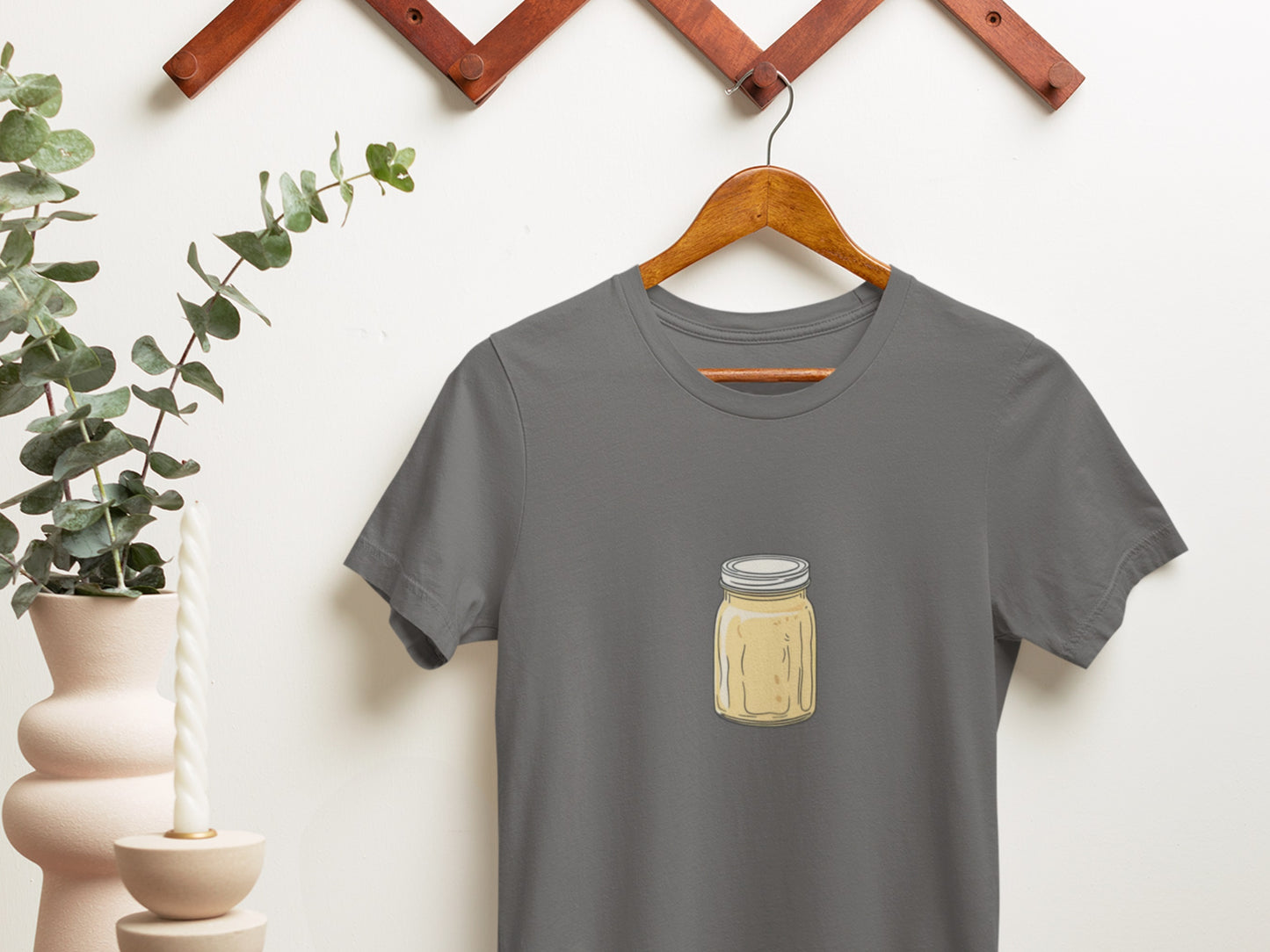 Melting Yellow Jar Asphalt T-Shirt.