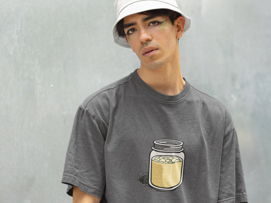 Mozz Jar Asphalt T-Shirt.