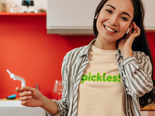 Pickles! Soft Cream T-Shirt.