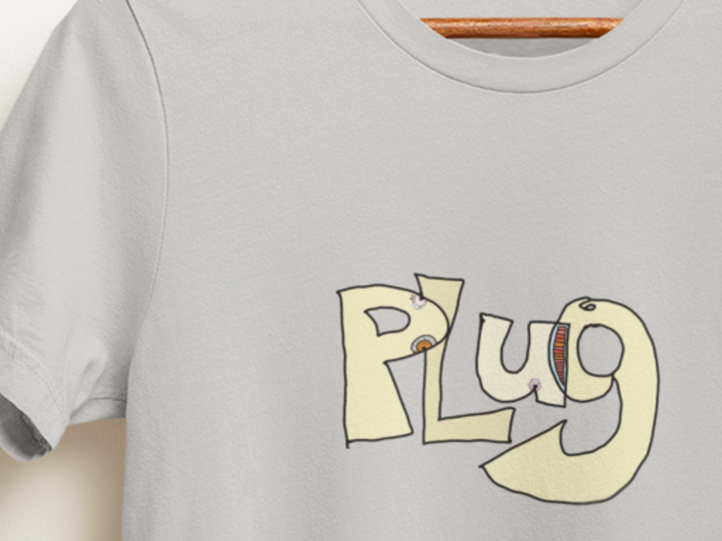 Plug Silver T-Shirt.