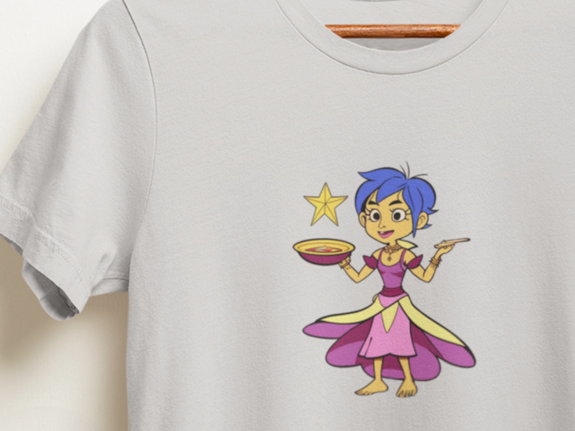 Soup Star Silver T-Shirt.