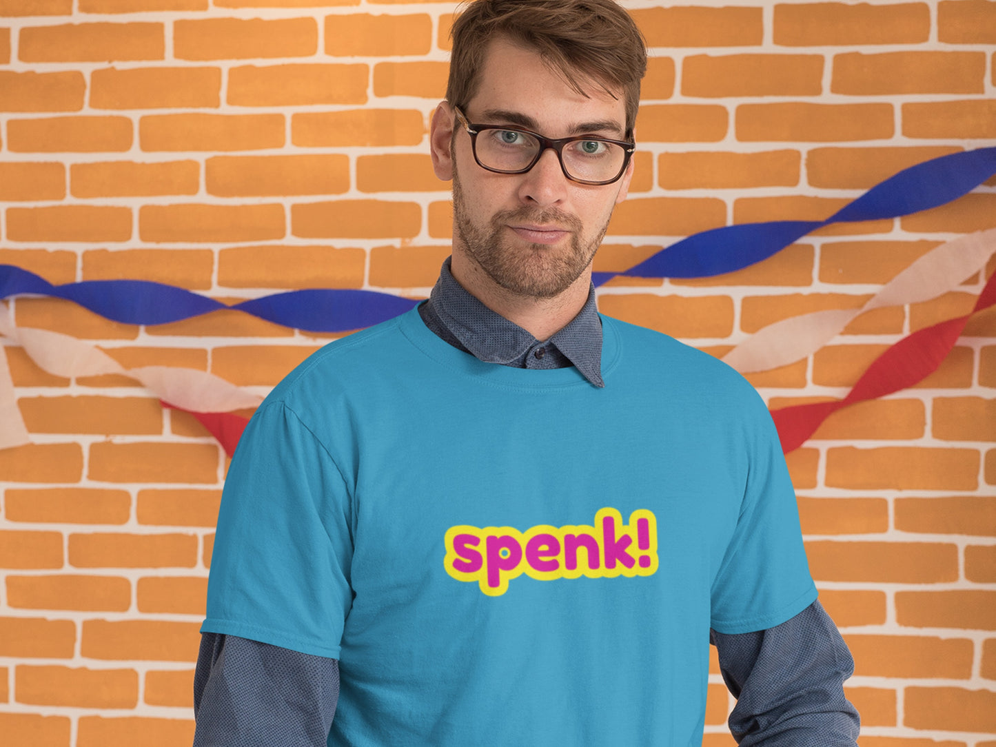 Spenk! Aqua T-Shirt.