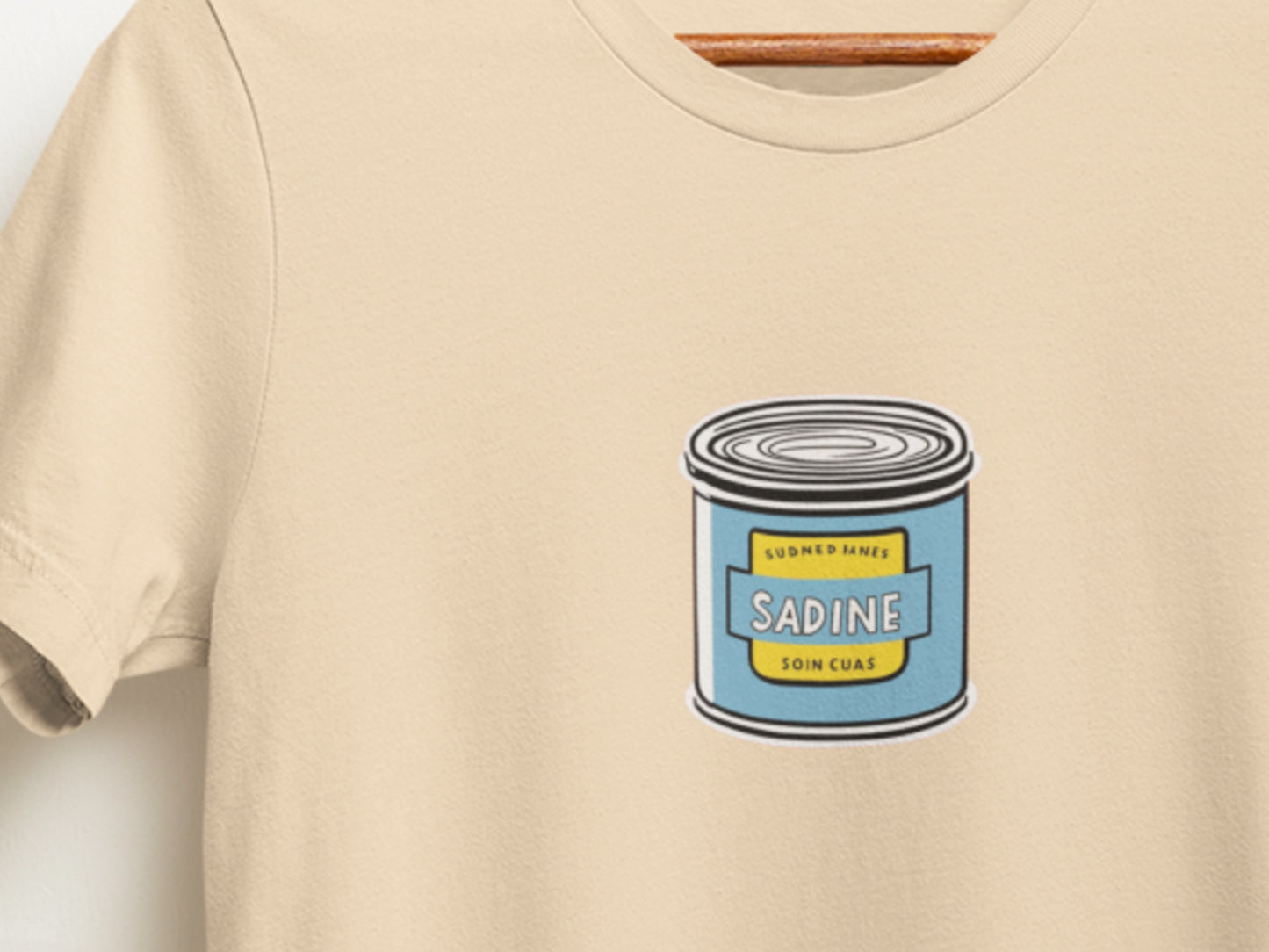 Sudned Eanes Soft Cream T-Shirt.