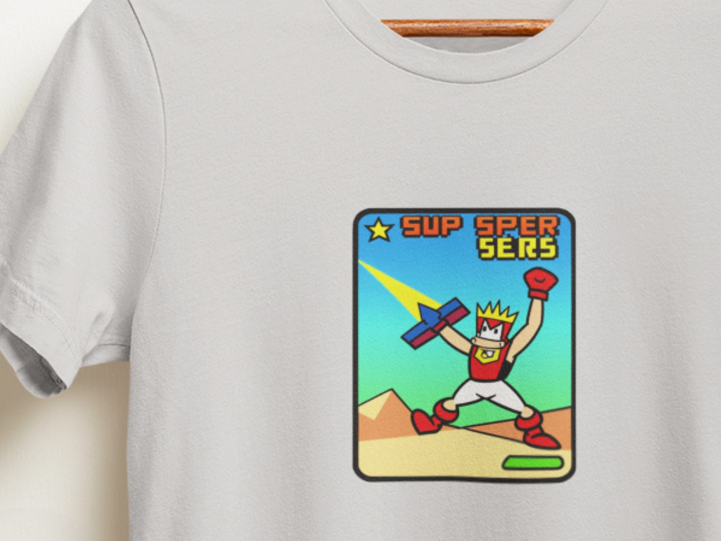 Sup Sper Sers Silver T-Shirt.