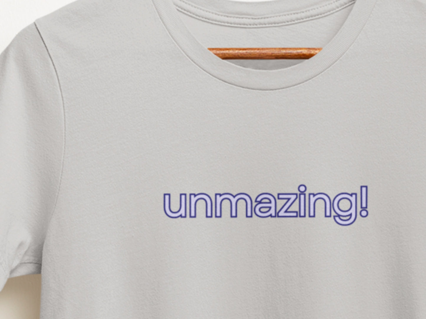 unmazing!.silver.t-shirt.