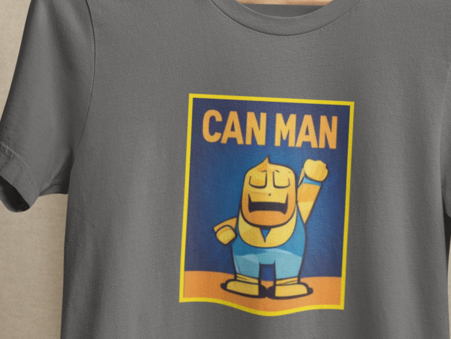 Can Man Weird Pants Asphalt T-Shirt.