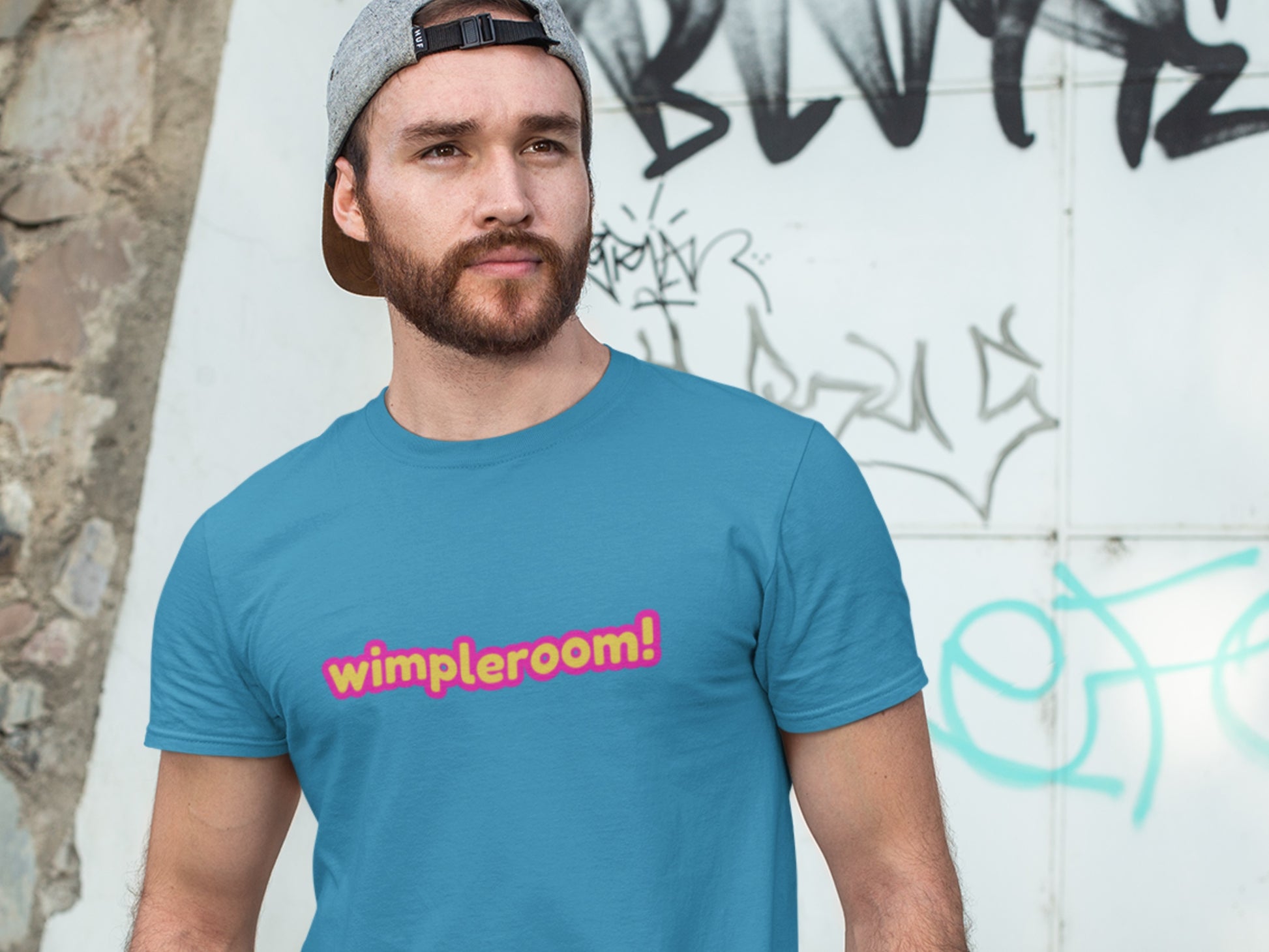 Wimpleroom! Aqua T-Shirt.