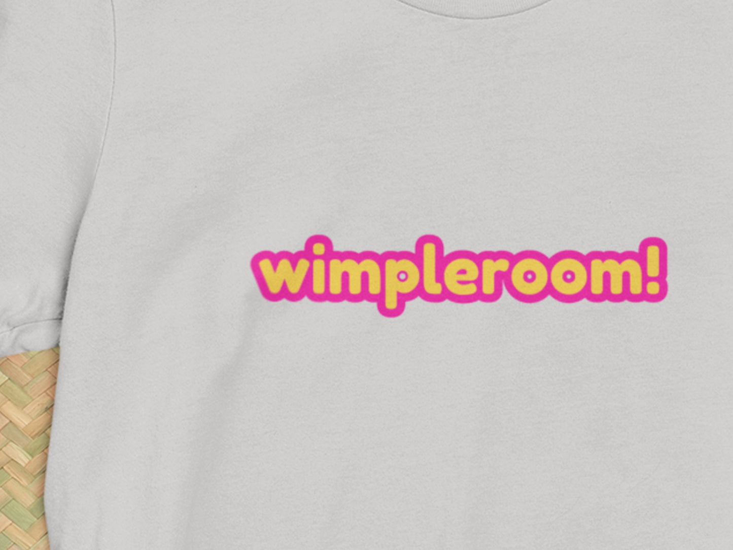 Wimpleroom! Silver T-Shirt.