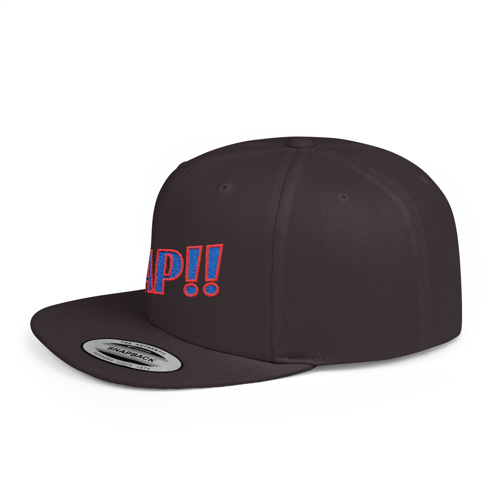 zap.flatbill-snapback.hat.charcoal.