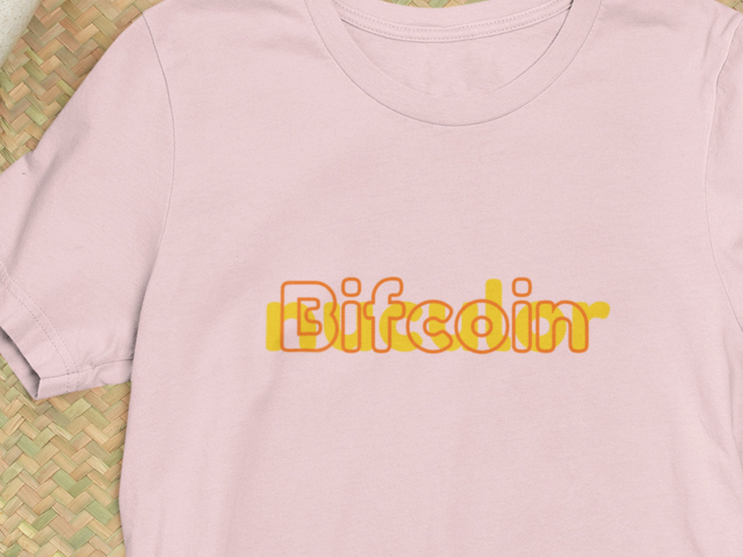 Bifcoin Nuculor Pink T-Shirt.