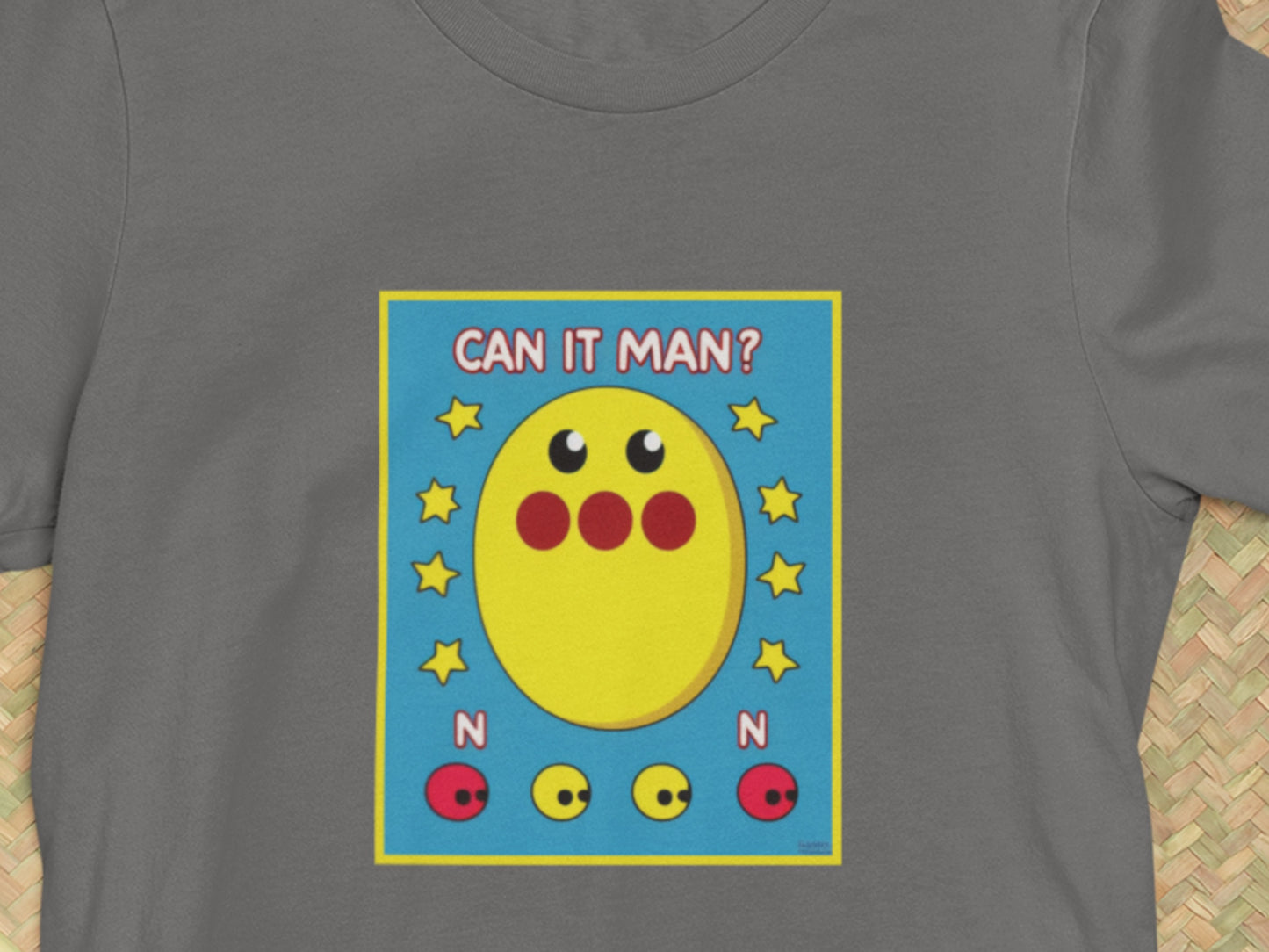 Can Man Can It Man? Asphalt T-Shirt.