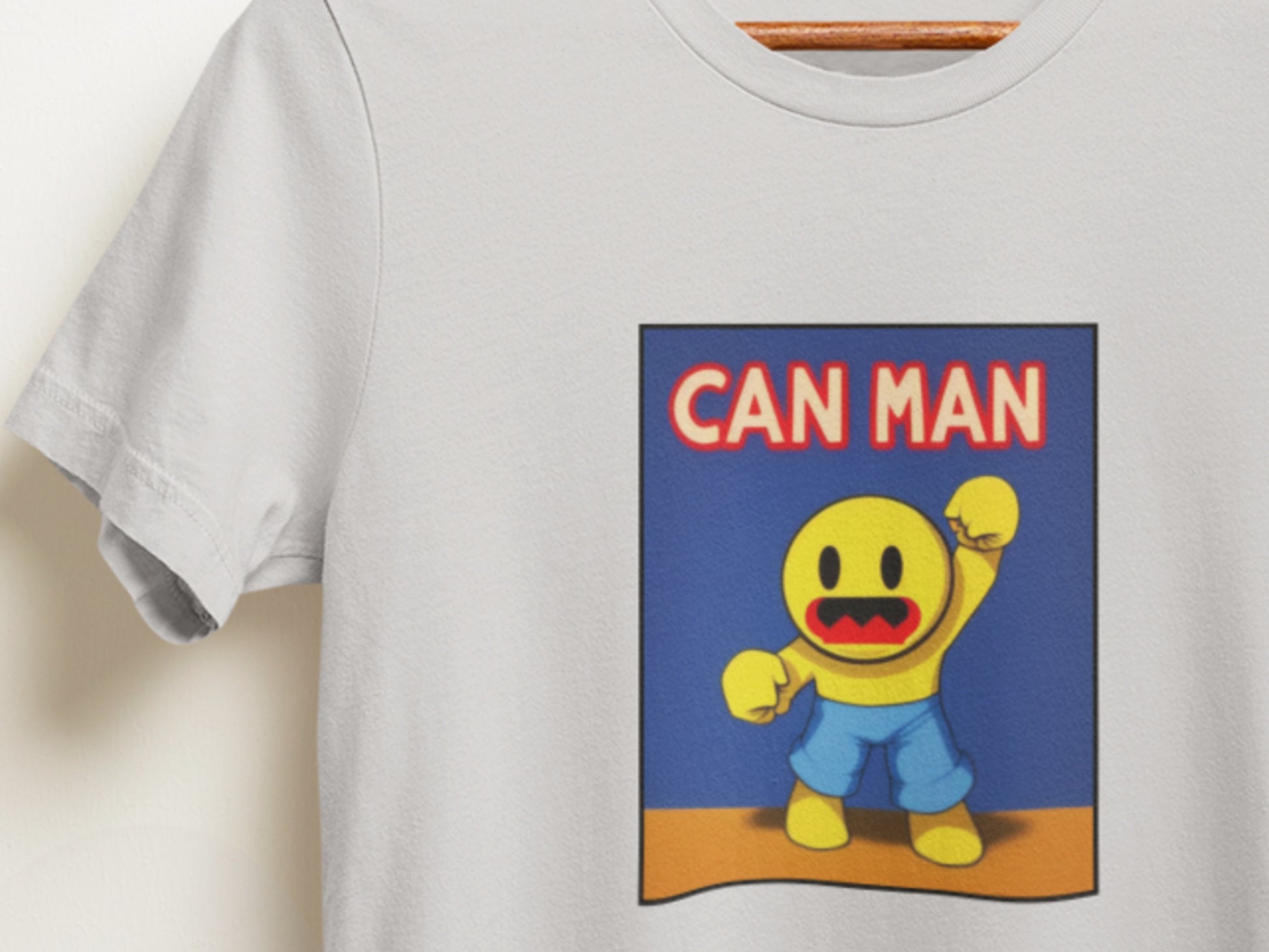 Can Man Ash T-Shirt.