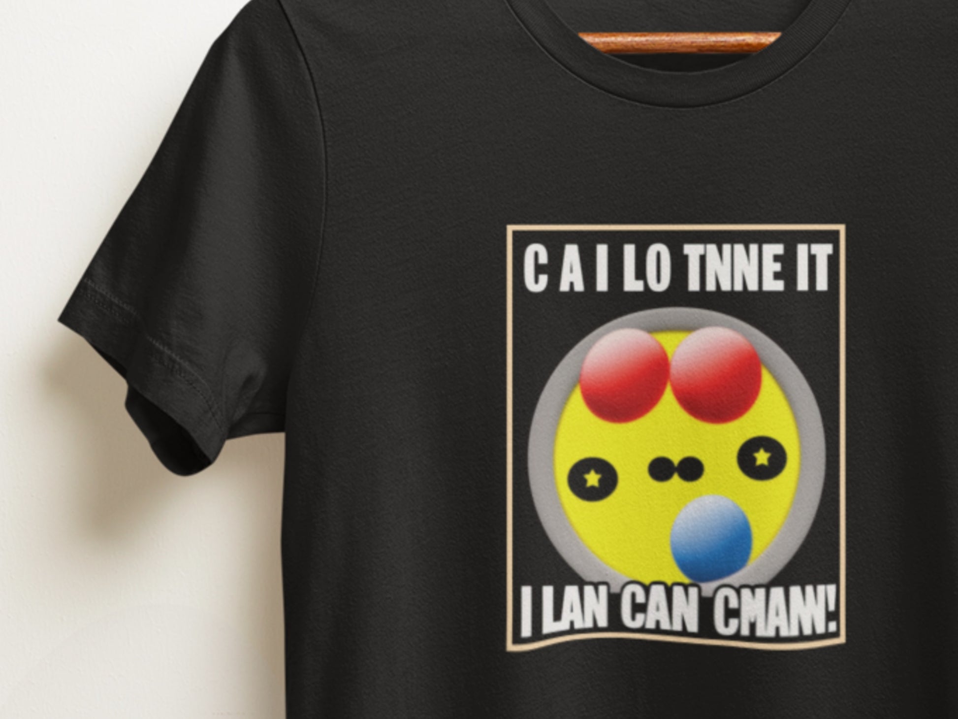 Can Man Cai Lo Black T-Shirt.