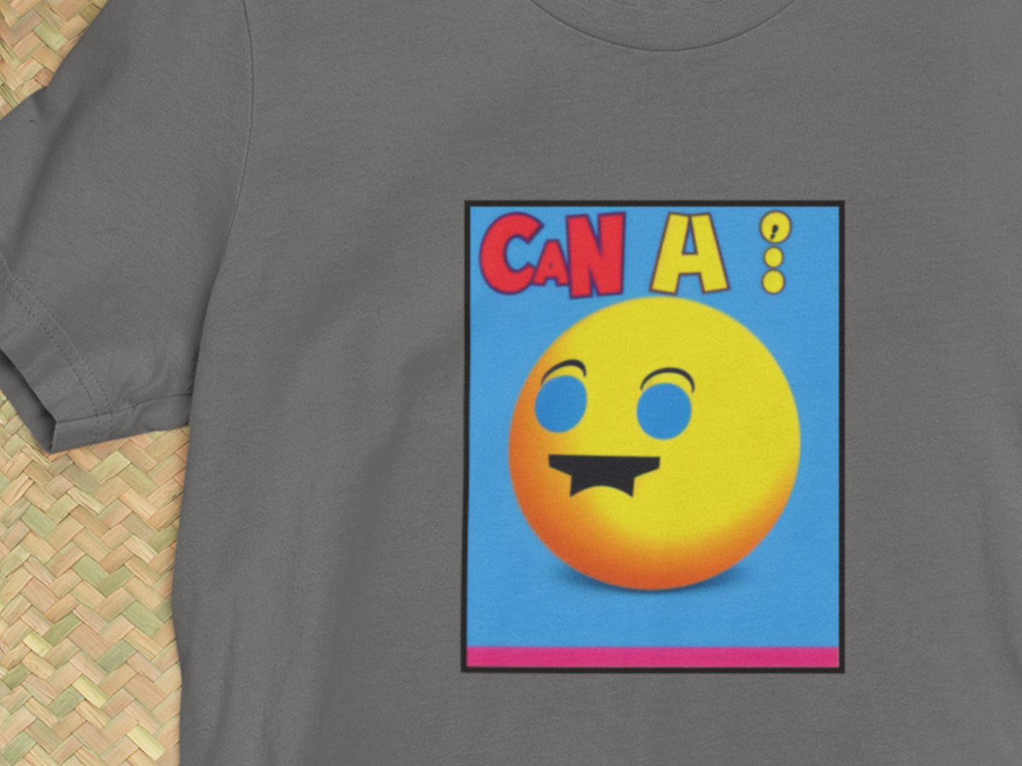 Can Man Can A Asphalt T-Shirt.