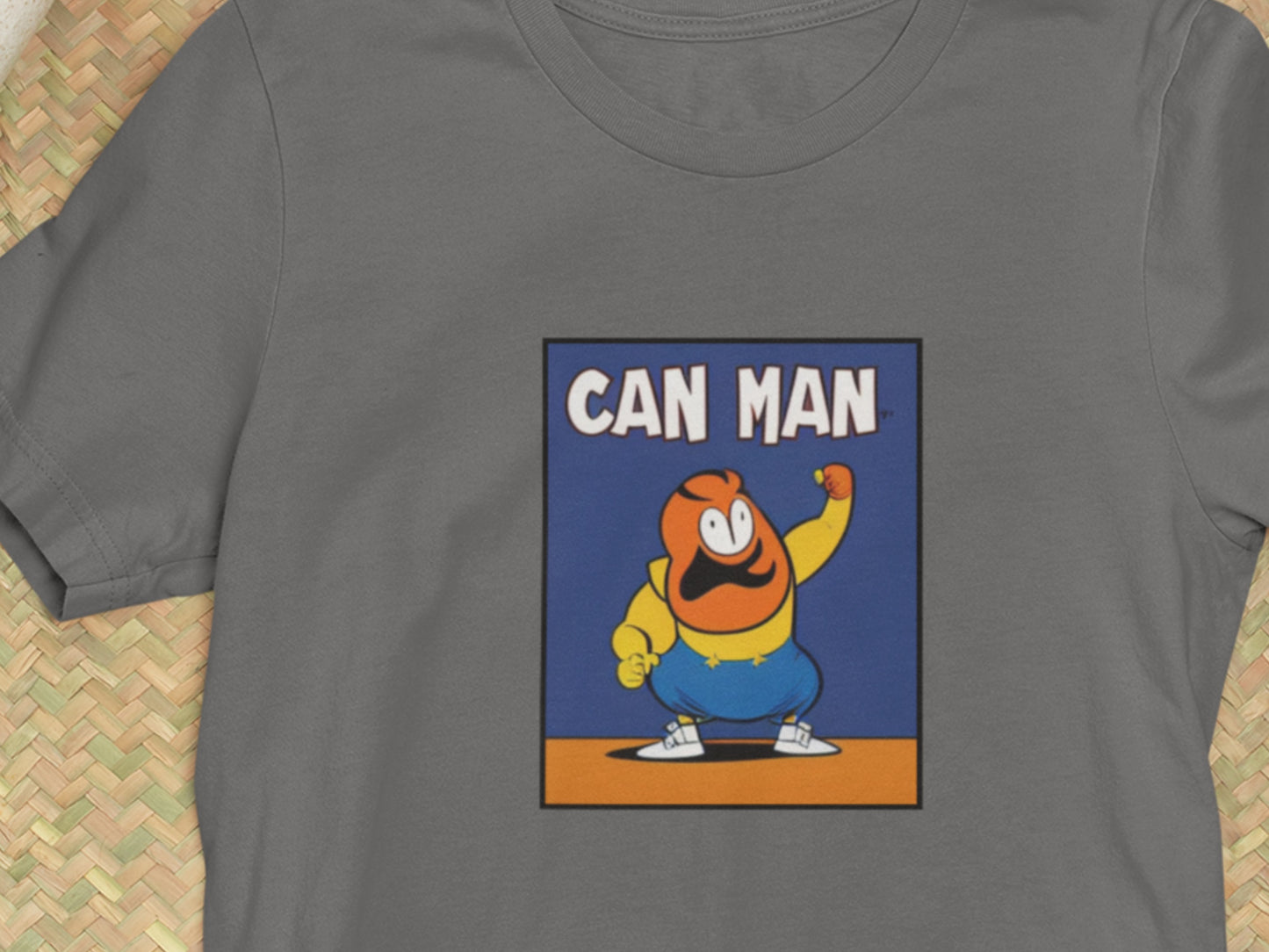 Can Man Patrick Asphalt T-Shirt.