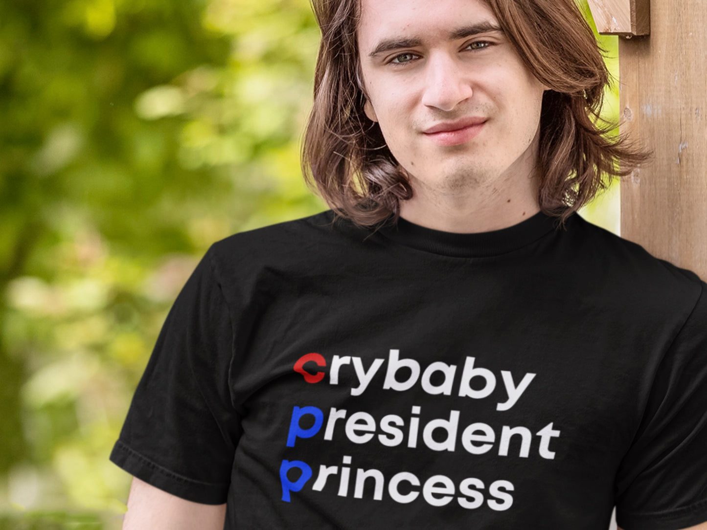 Crybaby President Princess Black T-Shirt.