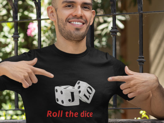 Roll The Dice Black T-Shirt.