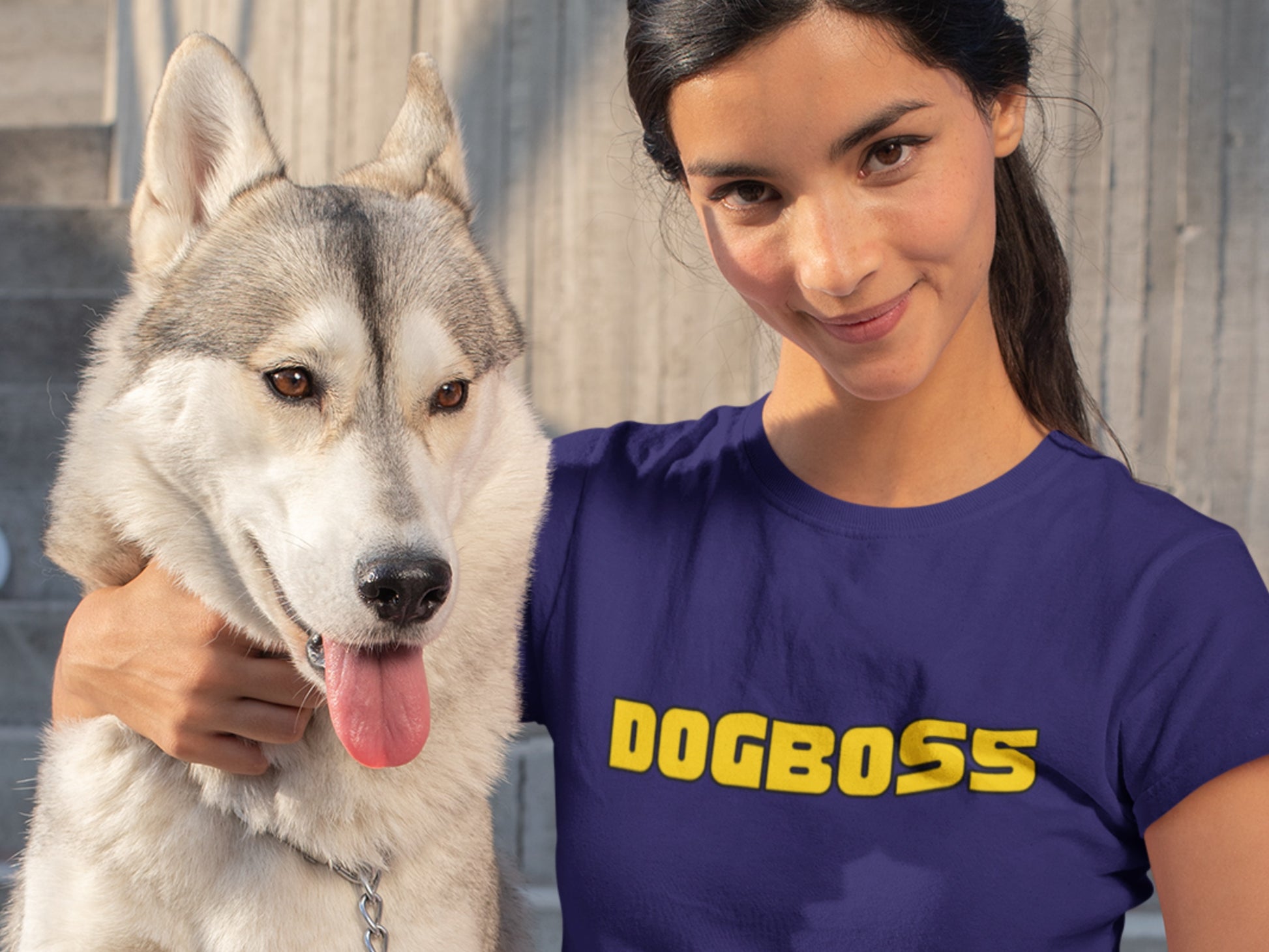 Dogboss Navy T-Shirt.