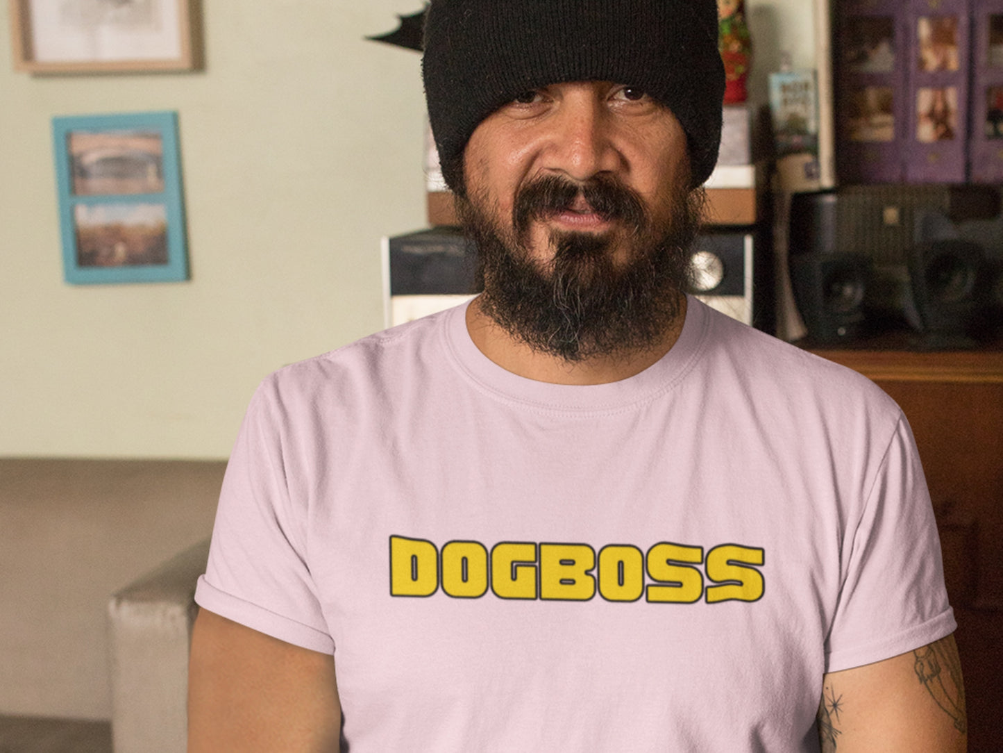 Dogboss Pink T-Shirt.