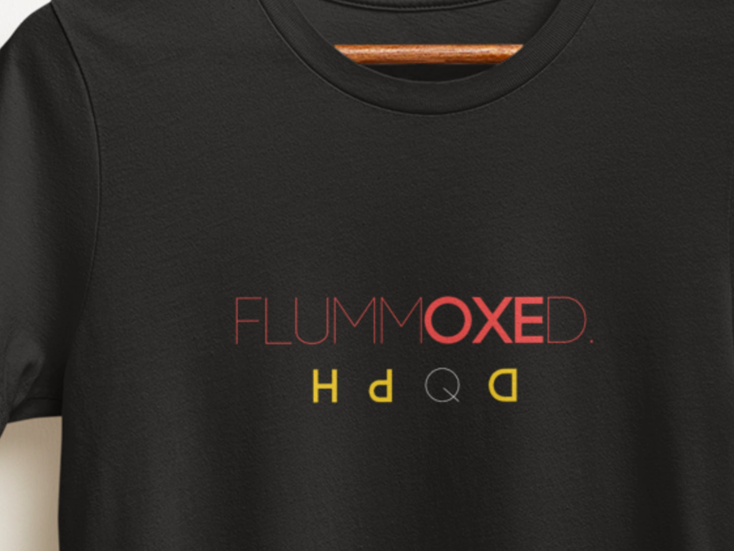 Flummoxed. DQPH, Don Q.s Private Hams Black T-Shirt.