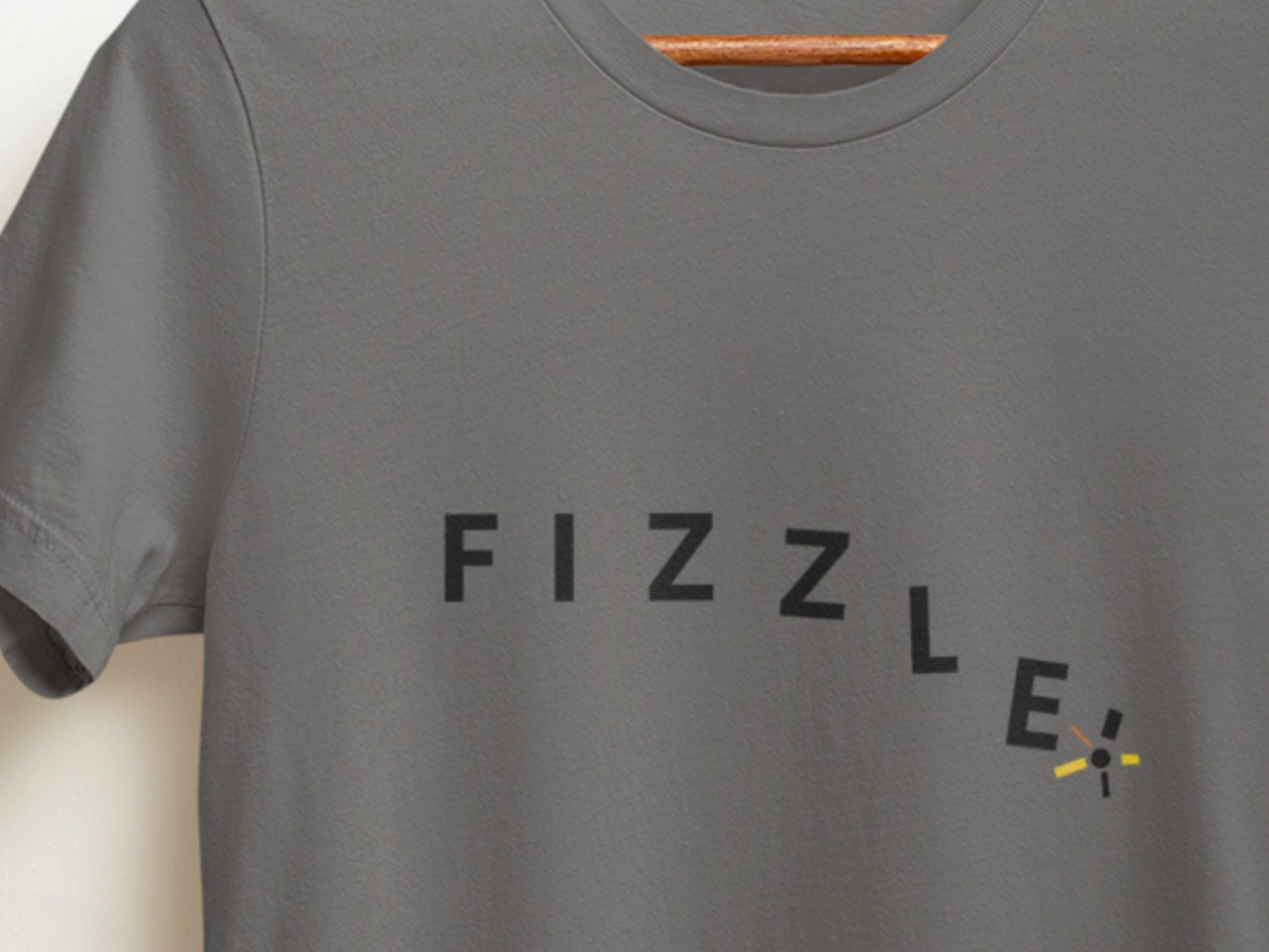 Fizzle. Asphalt T-Shirt.