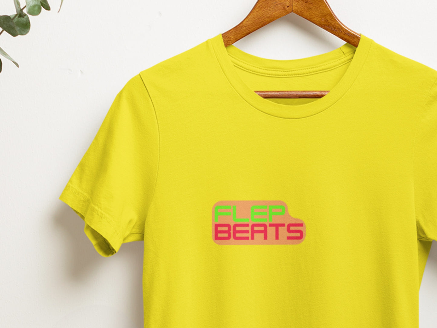 Flep Beats Yellow T-Shirt.