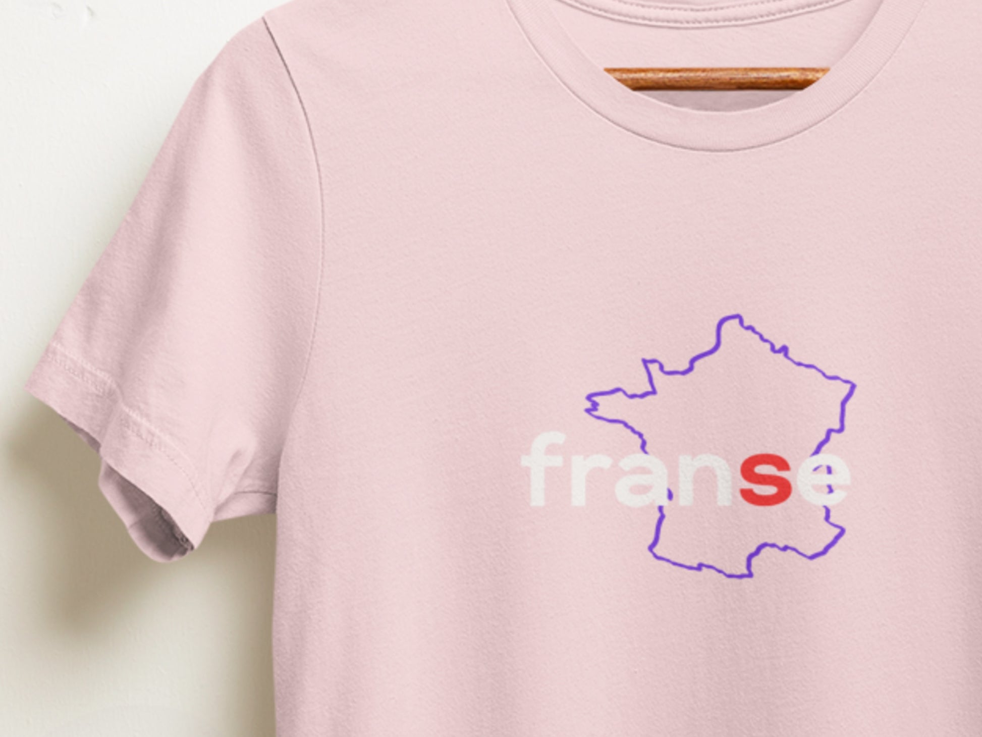 Franse Pink T-Shirt.